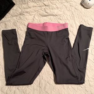 Nike pro leggings gray size medium